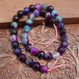 Beautiful Cut Onyx Beads String