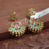 Beautiful Multi Colour Stone Earrings