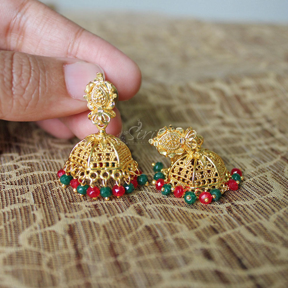 Lovely Umbrella Dome Shaped Jhumkis